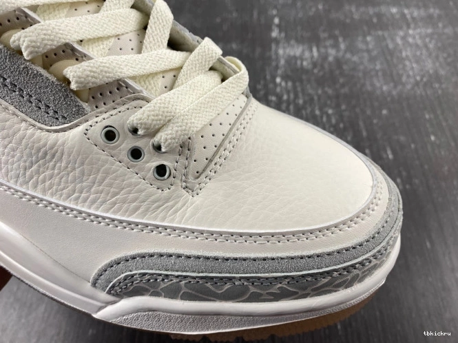 Reps TBK Air Ivory Craft Jordan 3 FJ9479-100 0711